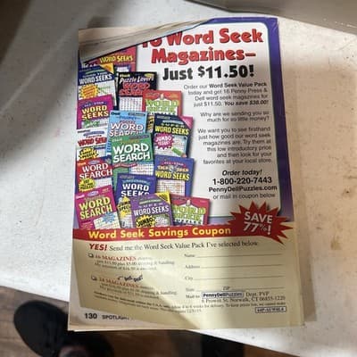 Penny press Dec 15, 2014 Spotlight Word Seek Liar Liar Tickle Me Elmo - Thumbnail 2