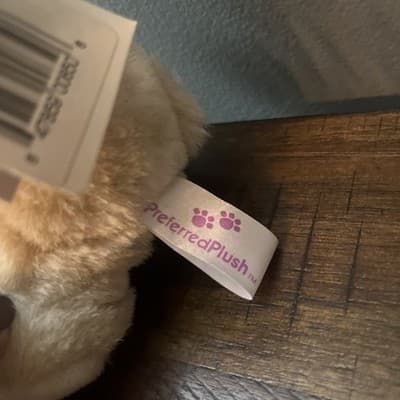 Vtg Preferred Plush Bunny Rabbit Spring Straw Hat Stuffed Animal Plush Easter - Thumbnail 3