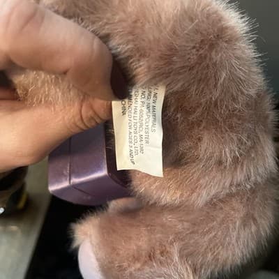 Brown Plush Teddy Bear Pink Now And Purple Hug Me Box You Can Open To Add Item - Thumbnail 5