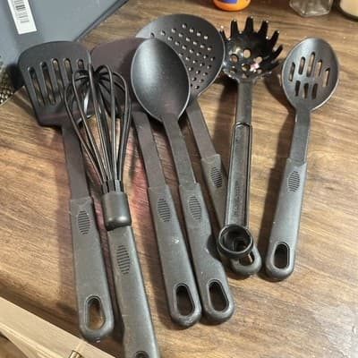 Kitchen Utensil Set 7 Pieces Heat Resistant, New, Unused. - Thumbnail 3