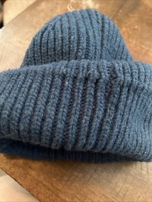 Navy Blue American Eagle Knit Snow Hay With Embroidered Logo Sams Color Match - Thumbnail 2