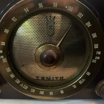 Zenith Radio Vintage Antique Plastic Am/Fm Transistor Electronics Nostalgia - Thumbnail 3