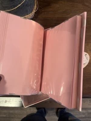 Photo Album Polka Dots 4" x 6" 50 Pages Holds 100 Photos Pink and green - Thumbnail 4