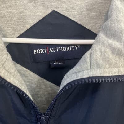 port authority jacket womens large Navy Cleveland Clinic Outter Coat - Thumbnail 2