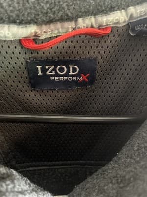 Vintage Izod PerformX 1/4 Zip Fleece Size XXL Classic - Thumbnail 3