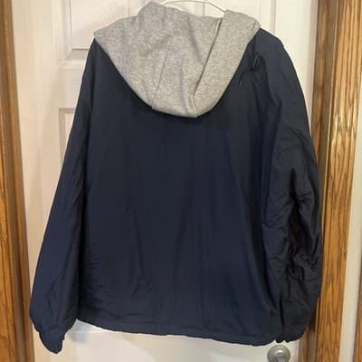 port authority jacket womens large Navy Cleveland Clinic Outter Coat - Thumbnail 7