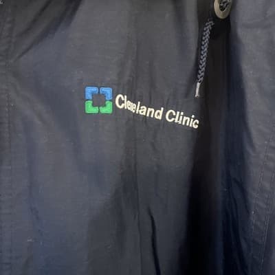 port authority jacket womens large Navy Cleveland Clinic Outter Coat - Thumbnail 3