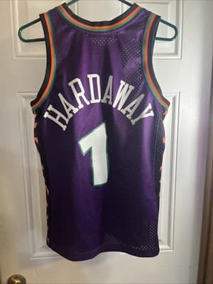 Mitchell & Ness NBA All-Star 1995 Anfernee Penny Hardaway #1 Jersey Purple S - Thumbnail 6