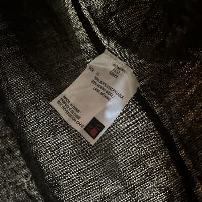 womens XL Woolrich Long Sleeve Zip Up Acrylic/wool Mix Lightweight - Thumbnail 4