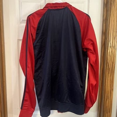 Nike Mens Large Track Jacket Gold Jordan On Front Chest Long Sleeve Zip Up L NWT - Thumbnail 3