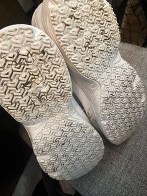 FILA Memory Workshift Slip Resistant Sneaker, Women's Size 12W Color White - Thumbnail 6