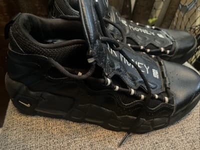 Black Air Money Jordan’s Size 12 US No Box Fast Shipping - Thumbnail 2