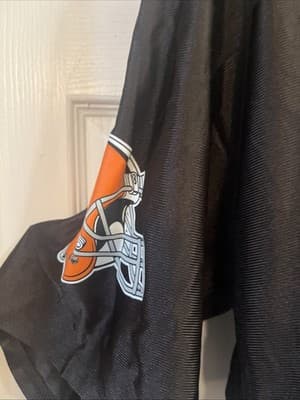 nfl team apparel Cleveland Browns Cribbs Jersey Size XL brown #16 - Thumbnail 3