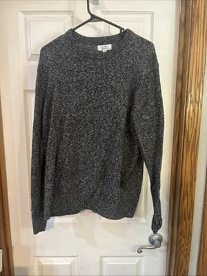 Mens Large Heather Gray Croft And Barrow Sweater - Image 1