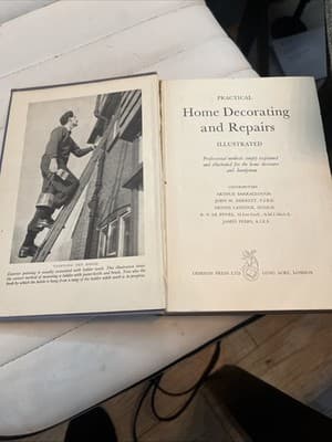 Practical Home Decorating And Repairs Illustrated Book By Odhams - Thumbnail 6