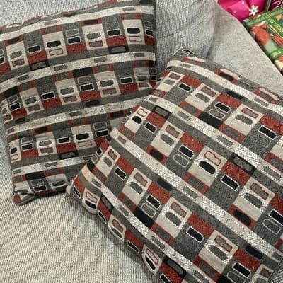 decorative pillows for sofa Set Of 2 - Image 1