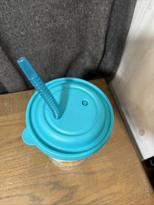 Lemons 75oz “Bring Your Own Sunshine” Party Plastic Tumbler Cup W Lid & Straw - Thumbnail 3