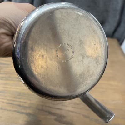 20 ounce KRUPS #18-8 Stainless Steel Cappuccino Milk FROTHING PITCHER - Thumbnail 5