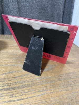 4x6 pink picture frame that Says BABY With Teddy Bears And Bottle Border Glass - Thumbnail 5