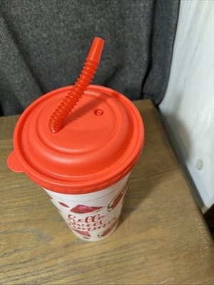 Watermelon 75oz “Hello Sweet Summer” Party Plastic Tumbler Cup W/Lid & Straw - Thumbnail 3