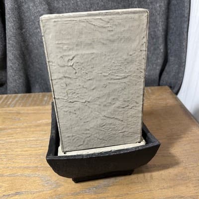 9" H Elephant Tabletop Water Fountain with New Batteries and LED Lights - Thumbnail 2