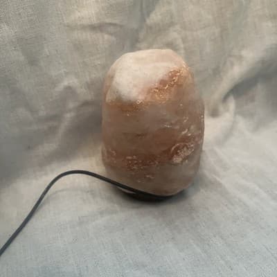 Multicolored Salt rock Lamp Desktop Nightstand. - Image 1