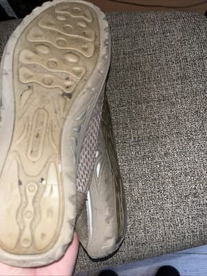 SKECHERS Women's 10 Relaxed Fit Air Cooled Memory Foam Slip on Shoes ~ Tan 925 - Thumbnail 5