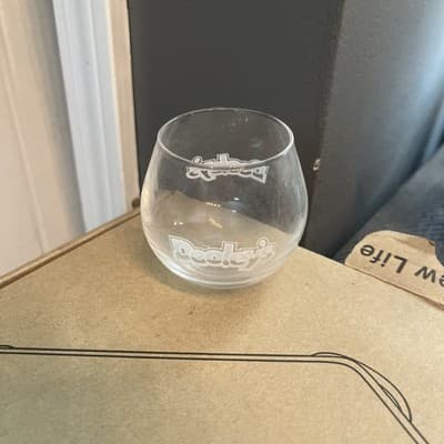 Vintage Small Dooleys round Glass - Image 1