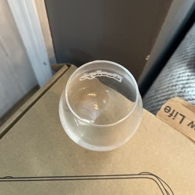 Vintage Small Dooleys round Glass - Thumbnail 2