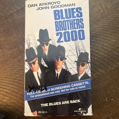 Blues Brothers 2000 (1998) VHS WORKING Dan Aykroyd/John Goodman Comedy/Music - Image 1