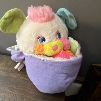 Popples Colorful Plush Stuffed Animal Small Size with Purple Pouch - Thumbnail 4