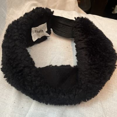 Hair Accessories Soft Faux Fur Headband Plush Warm Turban Headwrap Fuzzy Elegant - Image 1