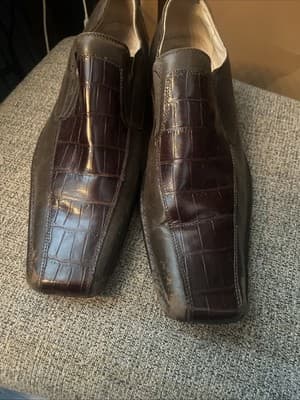 Stacy Adams Genuine Leather Men's Shoes Size 13 - Thumbnail 4