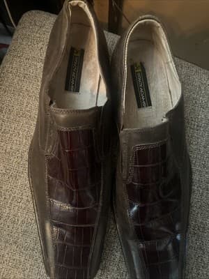 Stacy Adams Genuine Leather Men's Shoes Size 13 - Thumbnail 5