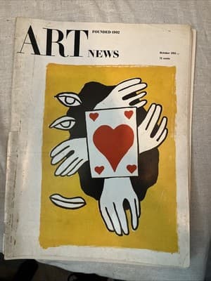 Art News October 1953 Vintage Art Magazine - Image 1
