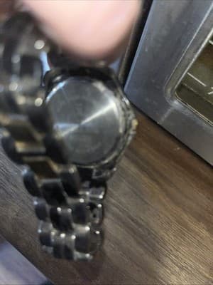 Gruen Two Toned Quartz Women’s Watch Black Face SR626SW Needs Battery - Thumbnail 5