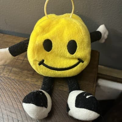 Vintage Smiley Plush Toy Kids Of America Brand 8” Tall - Thumbnail 2