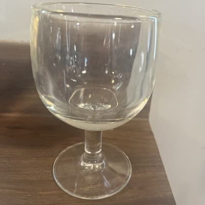 Marimekko Syksy glass goblet. 3.5 × 6.5' Heavy! - Image 1