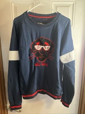 BKYS "BORN WILD" Panther Black Pullover Long Sleeves Sweatshirt Size Large - Image 1