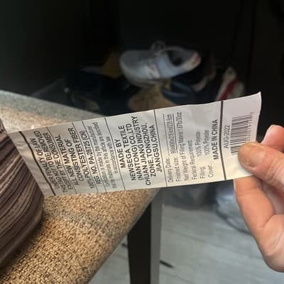 Mainstays Queen Bag With Comforter 100% Polyester And Sheets Gray PatternStriped - Thumbnail 3