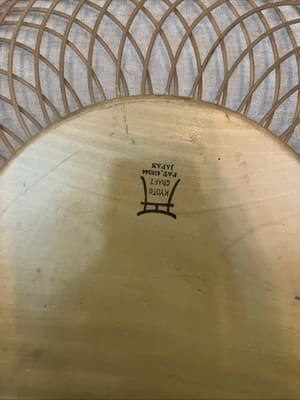 Japanese Style Braided/Woven Straw Basket, Country Farmhouse Fruit/Bread Bowl - Thumbnail 3