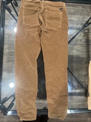 Lucky Brand Sofia Skinny Jeans Brown Corduroy Size 6 - Thumbnail 4