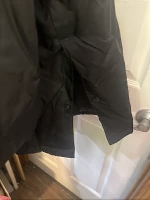 Image First Women’s 3XL NYLON puffer Winter Jacket With Hood Zip Up Black - Thumbnail 4