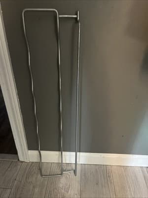 28” Metal Wine Rack - Image 1