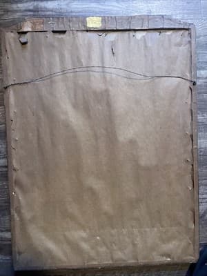 London Published In 1913 Printed By G.Hart Vintage On Canvas Framed Original - Thumbnail 3