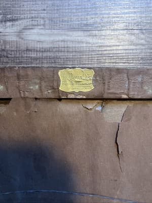 London Published In 1913 Printed By G.Hart Vintage On Canvas Framed Original - Thumbnail 4