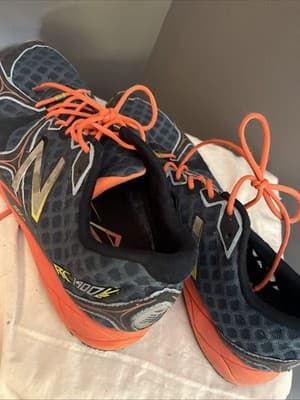 New Balance RC1400c2 Womens US SZ 9.5 B Grey/orange Running Sneakers Lightweight - Image 1