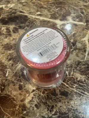 Trueliving Sweet Honey Suckle Candle Pink 3 oz - Thumbnail 3