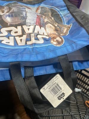 Star Wars Reusable Shopping Bag 13.5"x12.5" Legacy Licensing Partners - Thumbnail 2