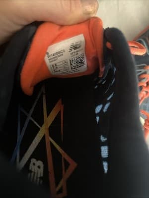 New Balance RC1400c2 Womens US SZ 9.5 B Grey/orange Running Sneakers Lightweight - Thumbnail 5